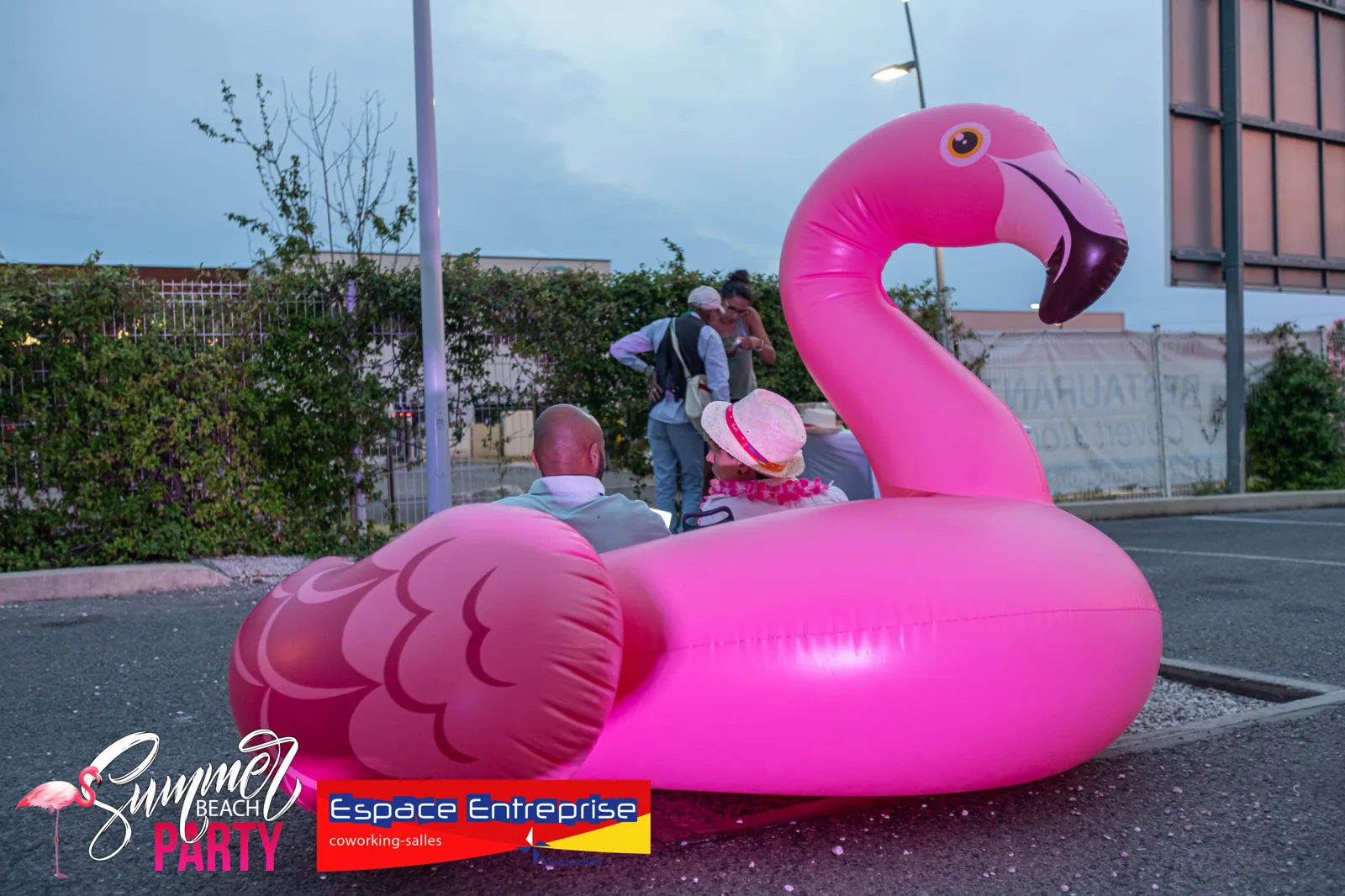 Summer Beach Party Club LR Espace Entreprise Garosud — ambiance conviviale entre entrepreneurs